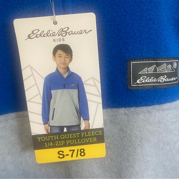 Eddie Bauer kids quarter zip. - Picture 4 of 4